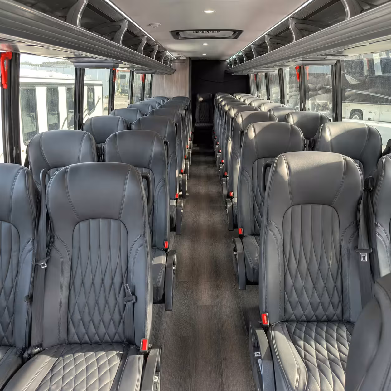 25 passenger minibus inside
