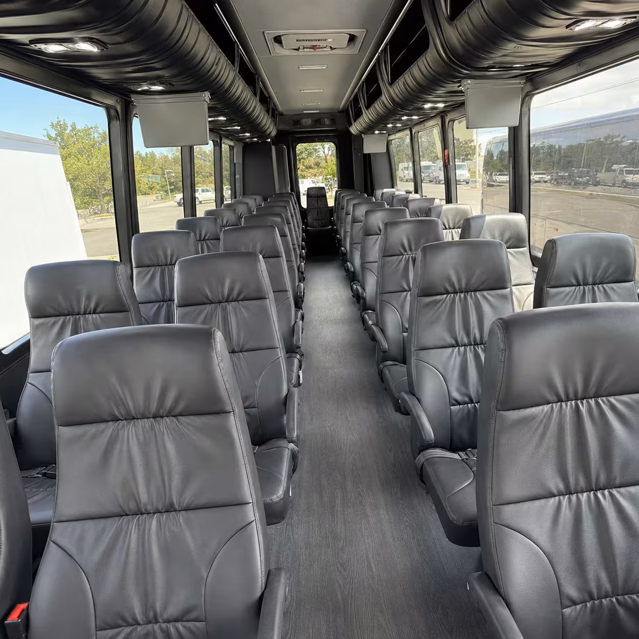 30 passenger minibus interior